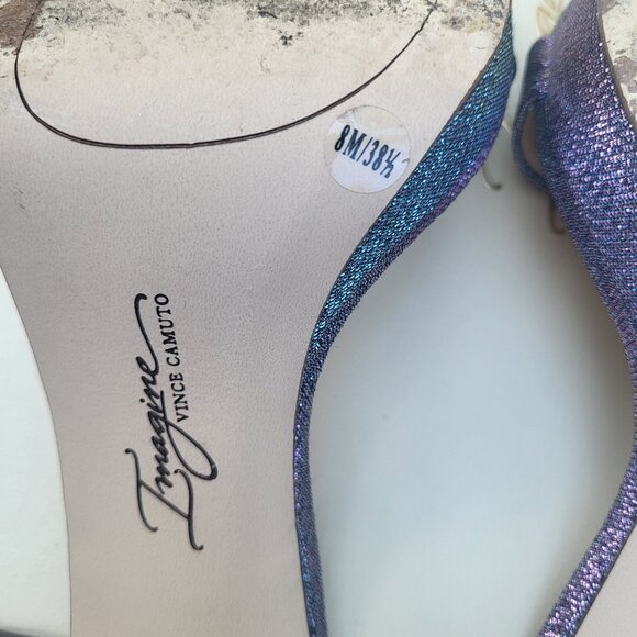 Vince Camuto Imagine Sparkle Stiletto Heel Shoes Size 8 - Picture 7 of 14